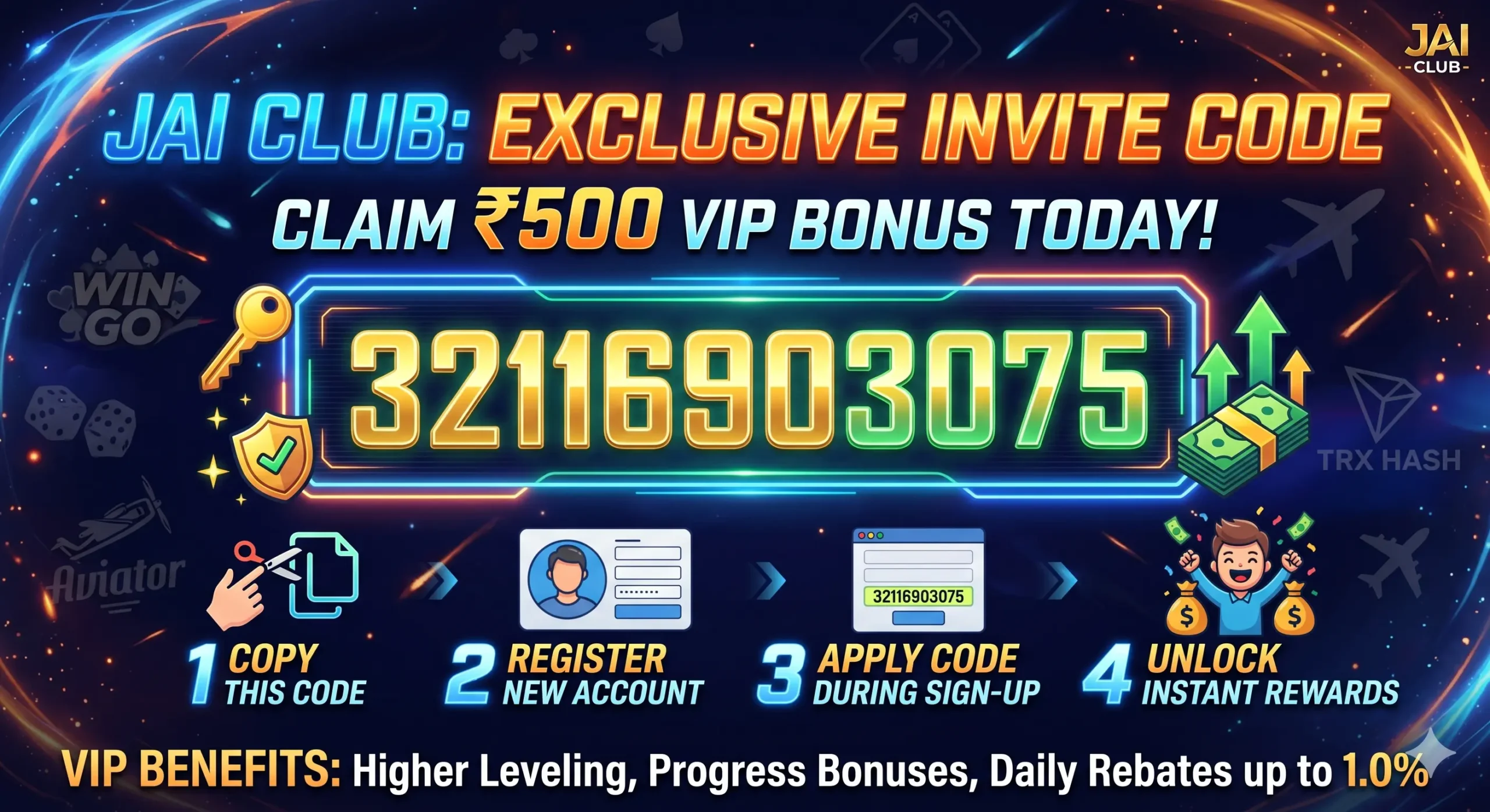 Jai Club Invite Code 32116903075